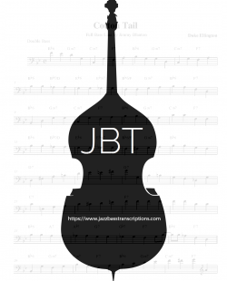 Cotton Tail - Jimmy Blanton Full Bass Line