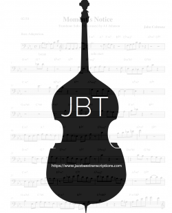 Moment's Notice - J.J. Johnson Trombone Solo